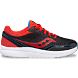 Kids' Saucony Kinvara 11 Sneakers Black / Red / Blue | Singapore 745JPQJ